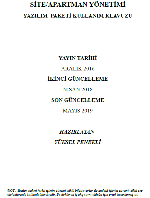 Kullanım Klavuzu